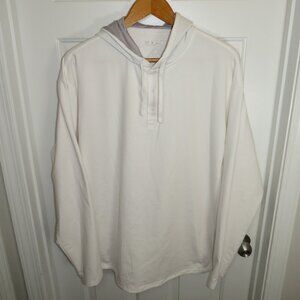 BYLT Premium Basics Men Drop-Cut LUX Hooded Henley Size 3XL